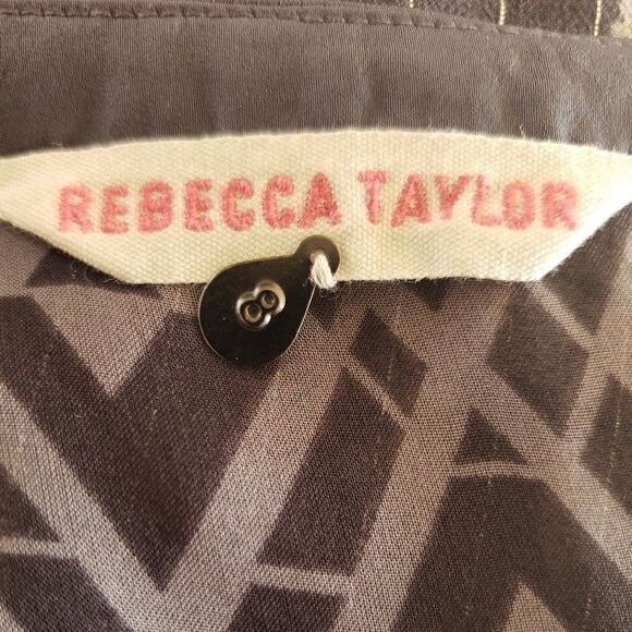 Vintage Women's Babydoll Silk Sleeveless Dress 8 Chic Designer Ruffle RARE - Picture 7 of 7